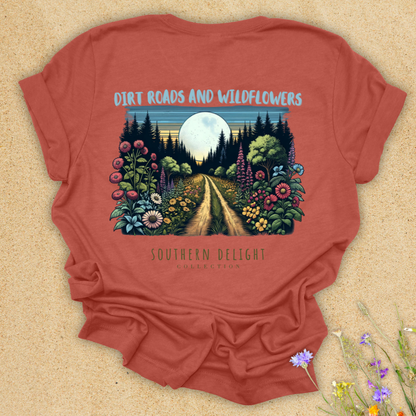 Dirt Roads and Wildflowers T-Shirt