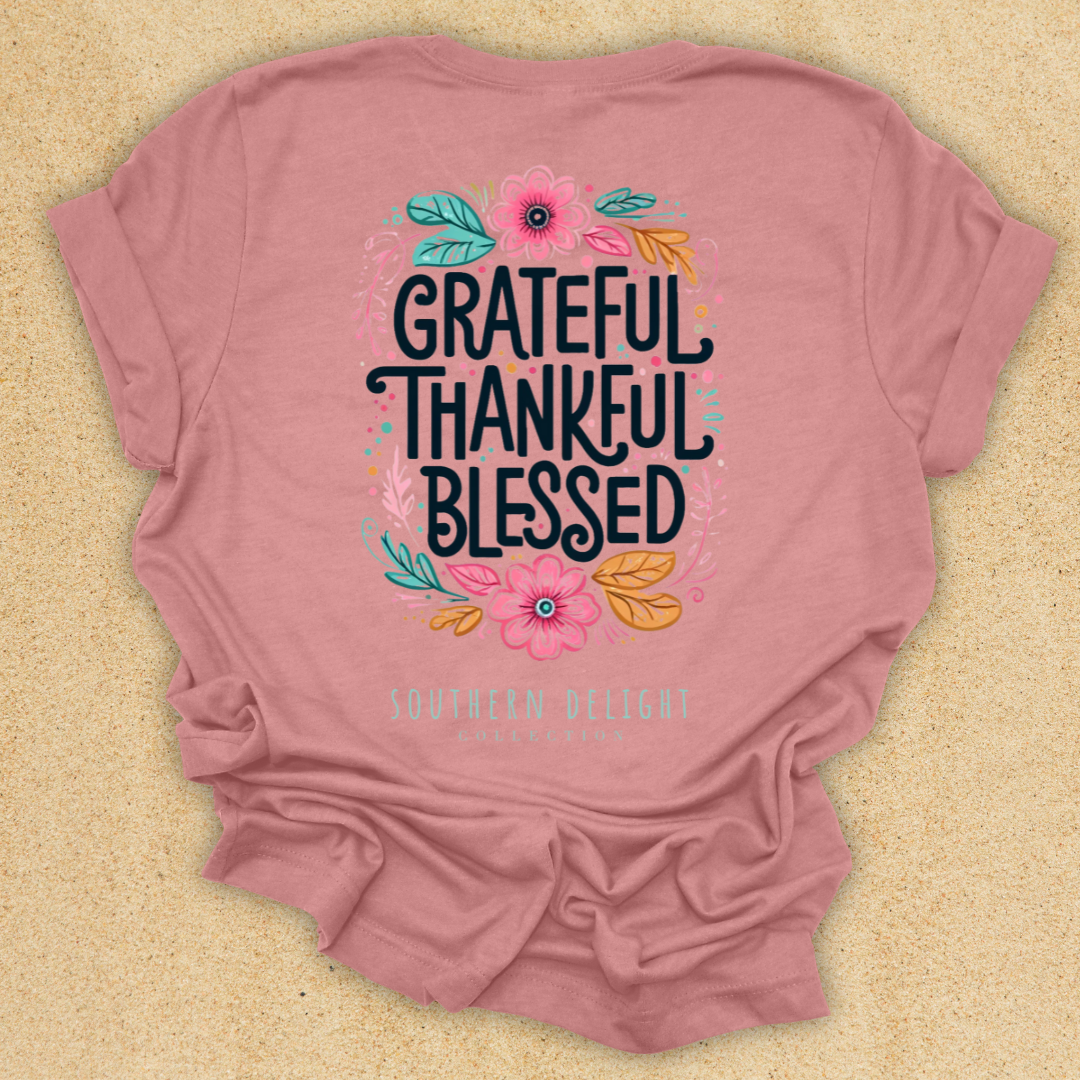 Grateful Thankful Blessed T-Shirt