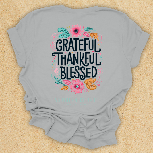 Grateful Thankful Blessed T-Shirt