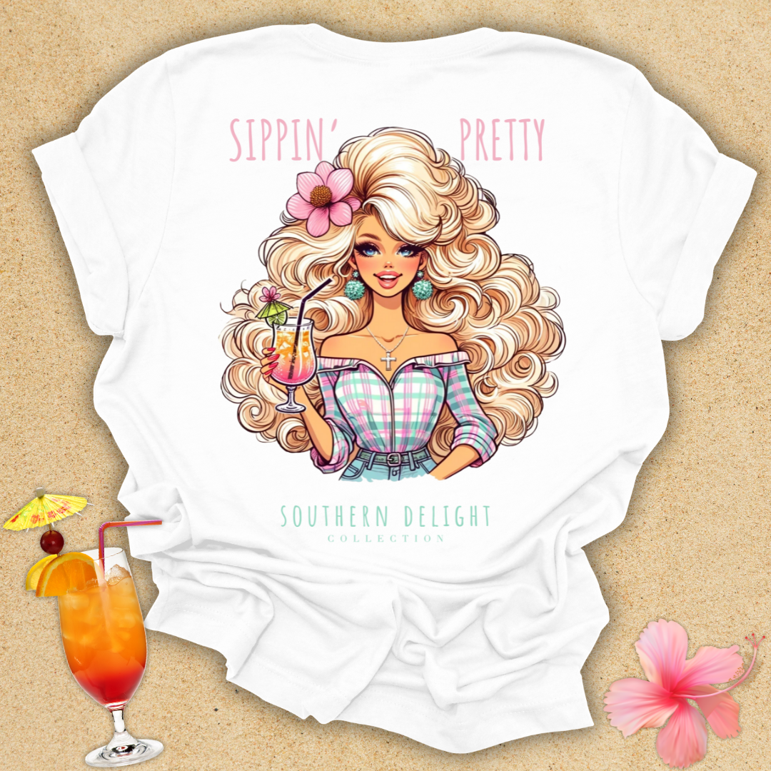 Sippin' Pretty T-Shirt